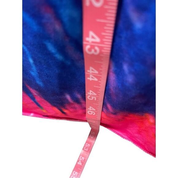 Vibrant Pink Tie-Dye Short Sleeve Dress - Picture 10 of 10